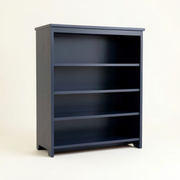 Willow Dell Freestanding Bookcase - Navy (synthetic illustration; no displayed measurements)