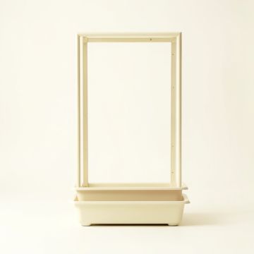 Rowan Arc Empty Vertical Garden Frame - Ivory (synthetic illustration; no displayed measurements)