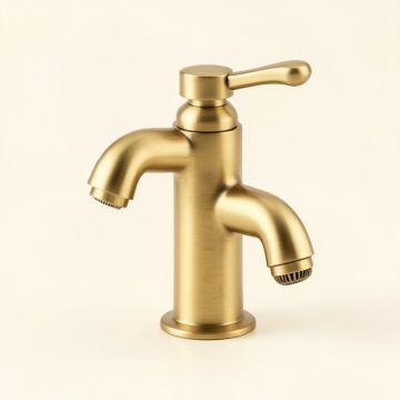 Koozzo Single Hole Bathroom Faucet With Drain Assembly (synthetic illustration; no displayed measurements)