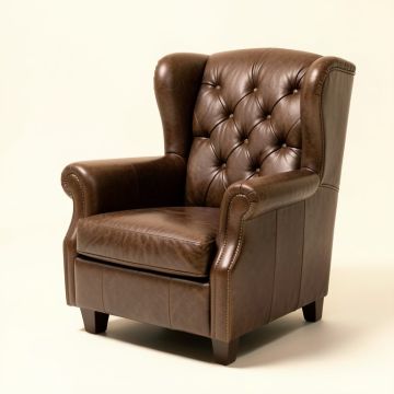 47.5 '' Wide Tufted Wingback Chair (synthetic illustration; no displayed measurements)