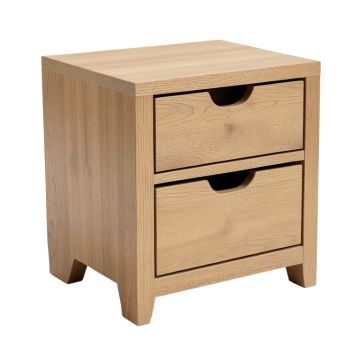 Romy 1 - Drawer Solid Wood Nightstand