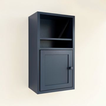 Shore Bridge Wall-Mounted Entry Cabinet - Navy (synthetic illustration; no displayed measurements)