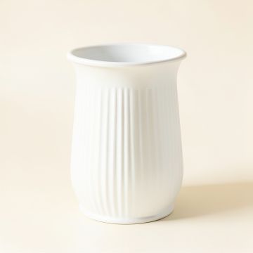 Shore Branch Empty Decorative Vase - White (synthetic illustration; no displayed measurements)