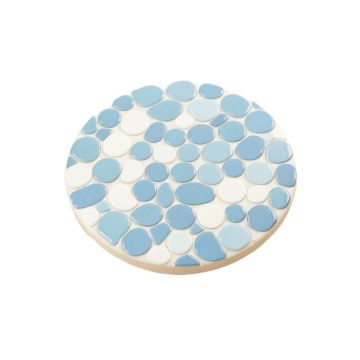 0.8 '' X 0.8 '' Porcelain Penny Round Mosaic Wall & Floor Tile