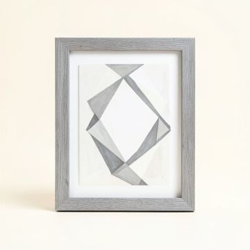 Geometric I - Picture Frame Painting Print On Wood (synthetic illustration; no displayed measurements)