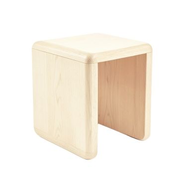 Hazel Edge Side Table - Ivory (synthetic illustration; no displayed measurements)