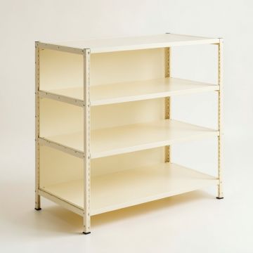 Cliff Bluff Desktop Shelving Unit - Cream (synthetic illustration; no displayed measurements)