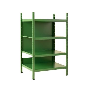 Heath Bend Empty Seed-Starting Shelving Unit Without Lights - Green