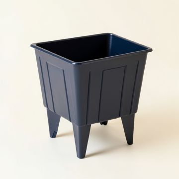Reed Bend Empty Raised Planter - Navy (synthetic illustration; no displayed measurements)