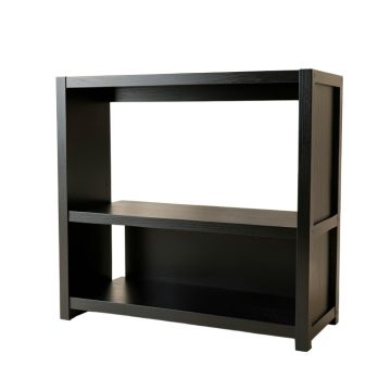 Fern Bend Desktop Shelving Unit - Black (synthetic illustration; no displayed measurements)