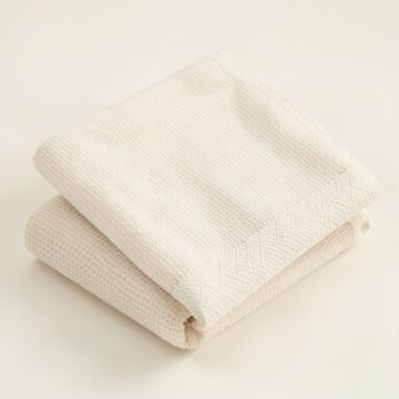 Stone Dell Bath Towel - Ivory (synthetic illustration; no displayed measurements)