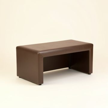Lubin Faux Leather Storage Bench (synthetic illustration; no displayed measurements)