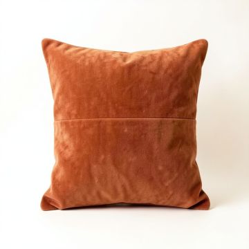 Cove Crest Filled Accent Pillow - Terracotta (synthetic illustration; no displayed measurements)