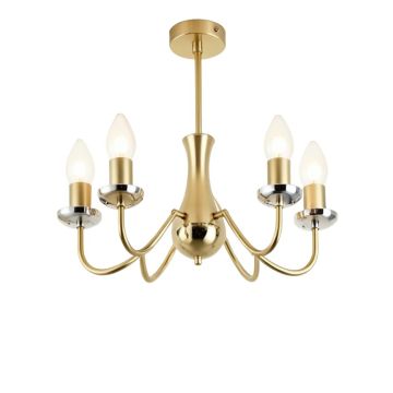 Alyse 6 - Light Sputnik Sphere Chandelier (synthetic illustration; no displayed measurements)