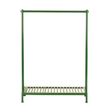 River Crest Empty Garment Rack - Green (synthetic illustration; no displayed measurements)
