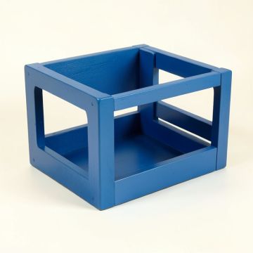 Alder Branch Empty Furniture-Style Pet Crate - Blue (synthetic illustration; no displayed measurements)