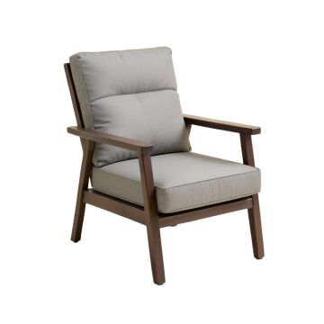 Deimer Patio Chair With Cushions (synthetic illustration; no displayed measurements)