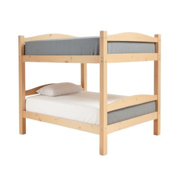 Arlo Twin Over Full Solid Wood Standard Bunk Bed