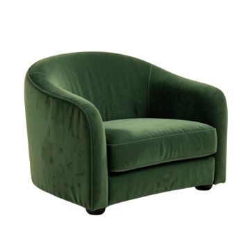 Rawlinson 54 '' Velvet Flared Arm Curved Loveseat