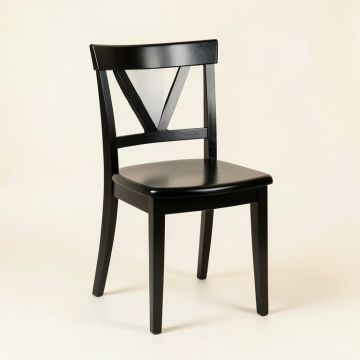 Elm Bluff Dining Chair - Black (synthetic illustration; no displayed measurements)