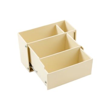 Dawn Branch Empty Coffee-Station Organizer - Ivory