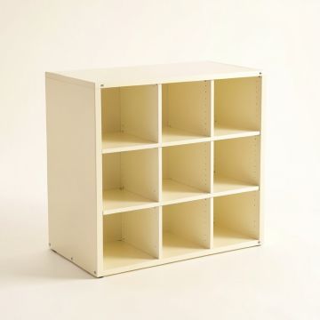 Heath Canyon Desktop Shelving Unit - Ivory (synthetic illustration; no displayed measurements)