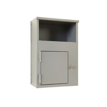 Rowan Crossing Wall-Mounted Entry Cabinet - Gray