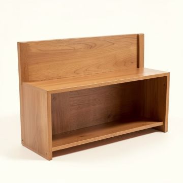 Vinbardi Twin Bookcase Headboard (synthetic illustration; no displayed measurements)