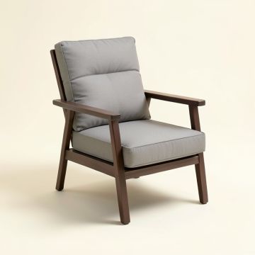 Deimer Patio Chair With Cushions (synthetic illustration; no displayed measurements)