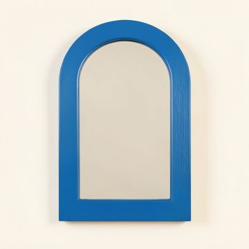 Clay Bend Framed Wall Mirror - Blue (synthetic illustration; no displayed measurements)