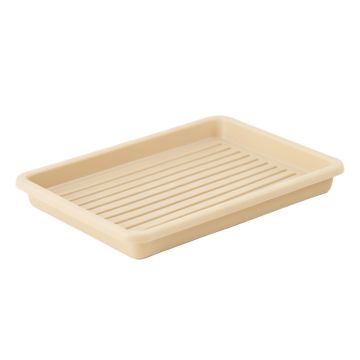 Slate Brook Empty Under-Desk Cable Tray - Beige