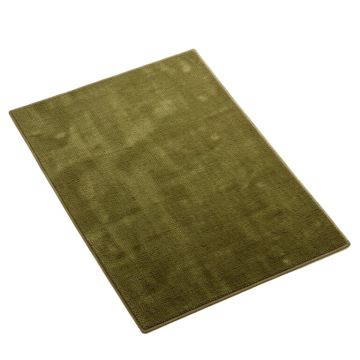 Squares Green/Brown Area Rug