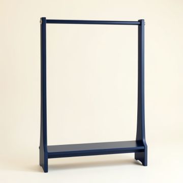 Aspen Canyon Empty Garment Rack - Navy (synthetic illustration; no displayed measurements)