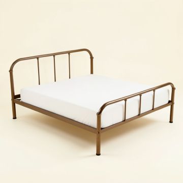 Greenwich Metal Platform Bed (synthetic illustration; no displayed measurements)