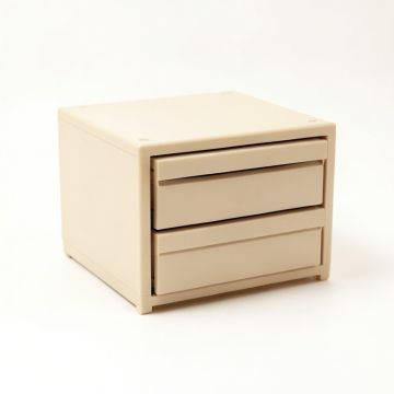 Aspen Crossing Small-Parts Storage Drawer Cabinet - Beige (synthetic illustration; no displayed measurements)