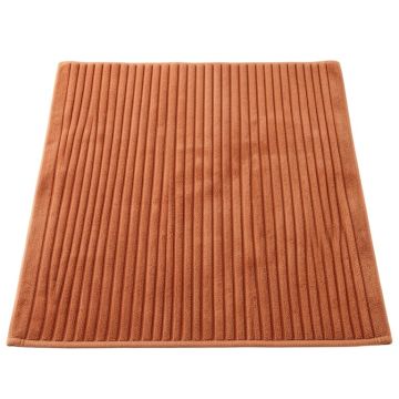 Cove Bridge Bath Mat - Terracotta