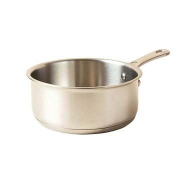 Ayesha Home Collection Stainless Steel Saucepan , 1 Quart