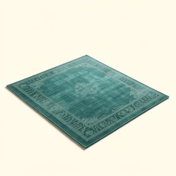 Guthrik Teal Indoor/Outdoor Rug (synthetic illustration; no displayed measurements)