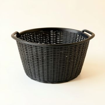 Vale Crest Empty Storage Basket - Black (synthetic illustration; no displayed measurements)