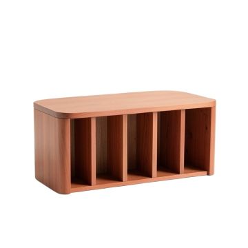 Ash Branch Shoe Storage Bench - Terracotta