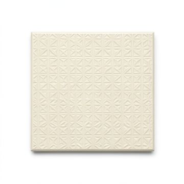 Hazel Canyon Uninstalled Square Decorative Tile - Ivory (synthetic illustration; no displayed measurements)