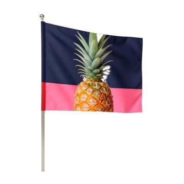 Timko Whimsy Pineapple 2-Sided Polyester Garden Flag