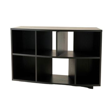 Holly Bluff Desktop Shelving Unit - Black