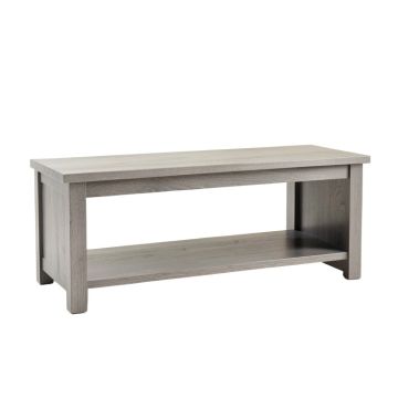 Summit Falls Indoor Bench - Gray
