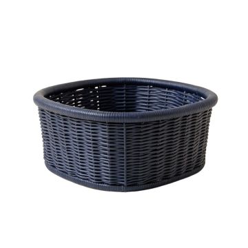 Dawn Bluff Empty Storage Basket - Navy (synthetic illustration; no displayed measurements)
