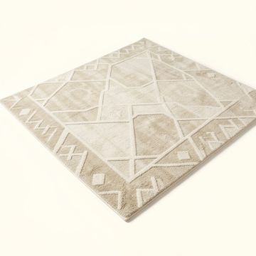 Calion Geometric Cream Area Rug (synthetic illustration; no displayed measurements)