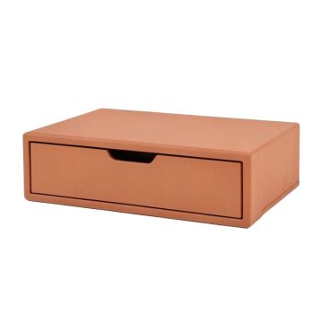 Fern Edge Desktop Monitor Riser - Terracotta