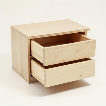 Alder Dell Under-Desk Drawer Unit - Beige (synthetic illustration; no displayed measurements)