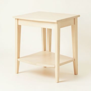 Lake Canyon Side Table - Ivory (synthetic illustration; no displayed measurements)