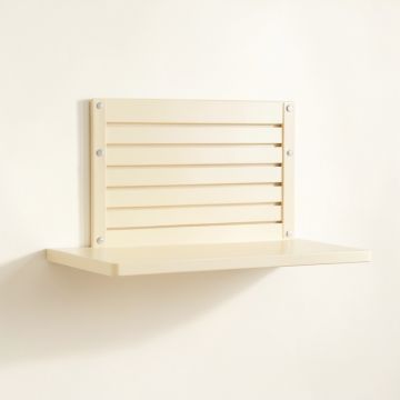 Heath Canyon Wall-Mounted Entryway Organizer Shelf - Ivory (synthetic illustration; no displayed measurements)